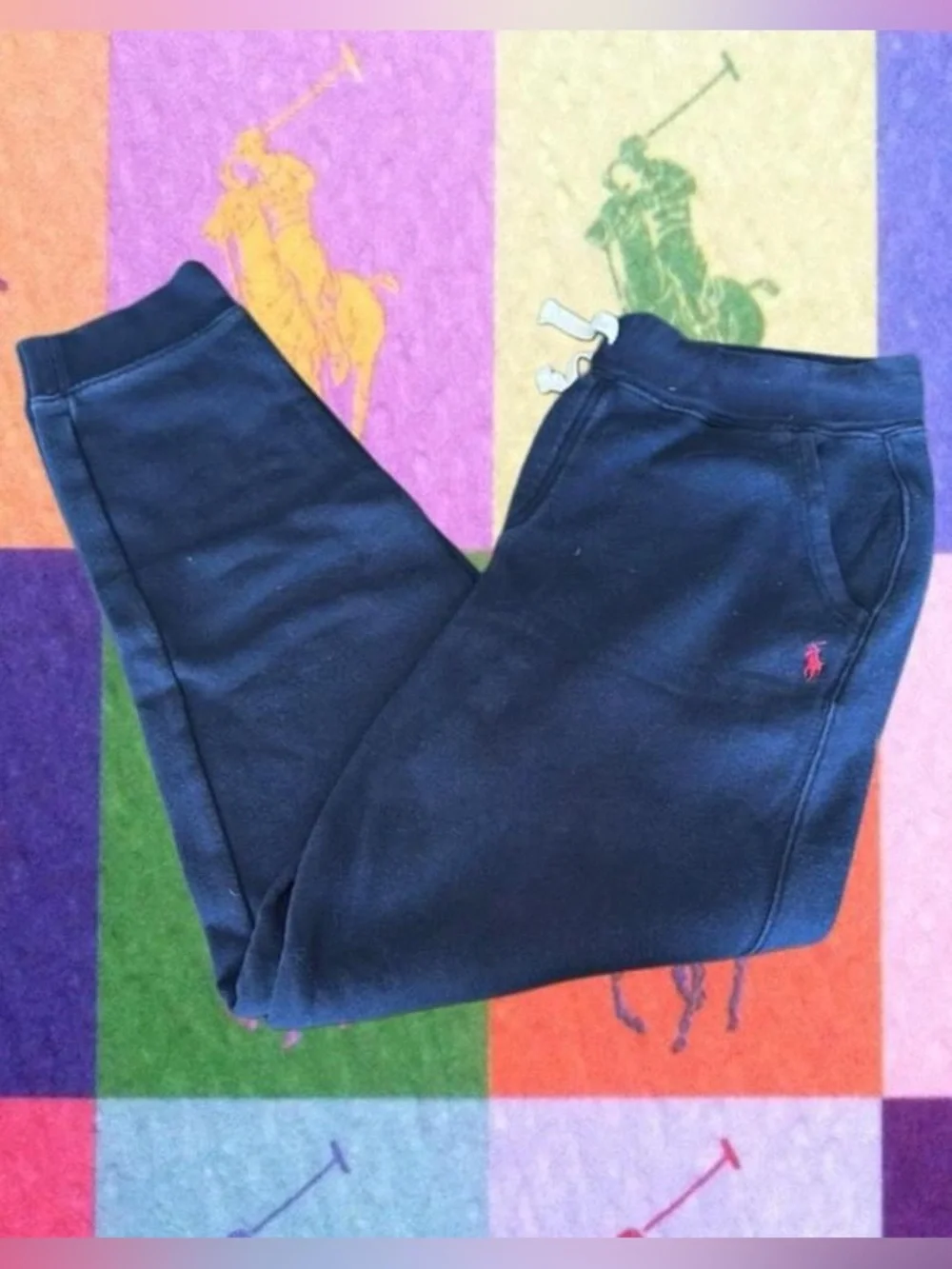 Ralph Lauren Navy Slim Jogger Pants